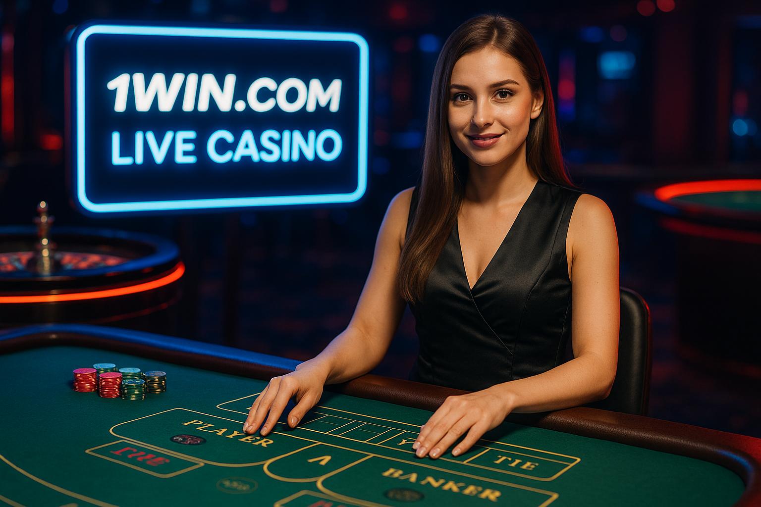 O 1WIN.COM Live Casino lança promoções regularmente