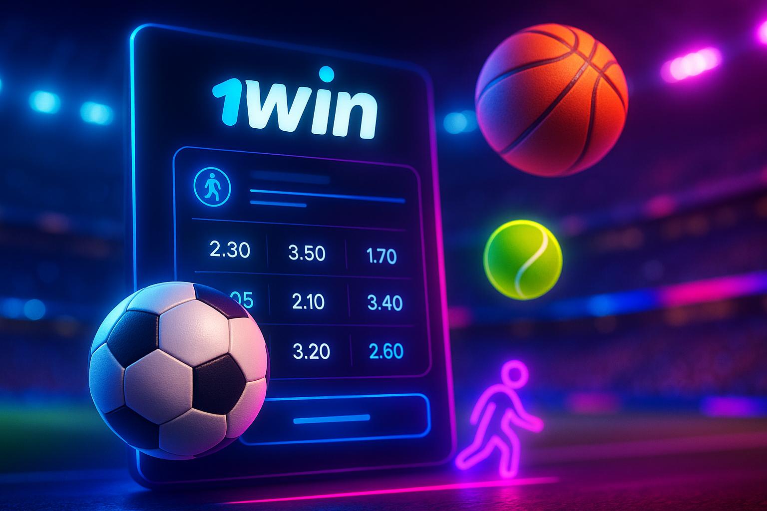 Apostas esportivas no cassino online 1WIN.COM